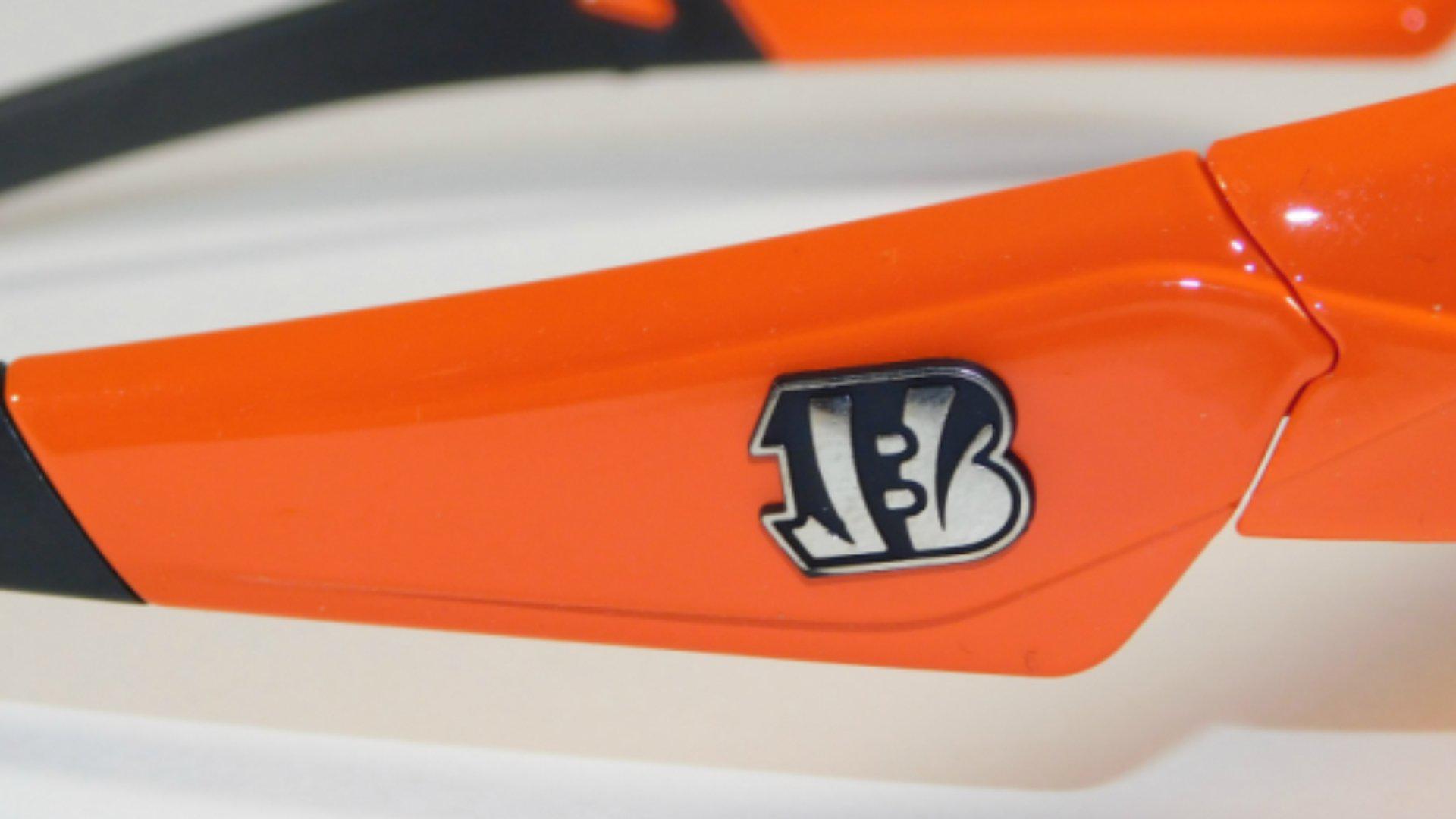 Cincinnati Bengals Sunglasses - Orange Cincinnati Bengals Maxx Dynasty Sunglasses Team Logo