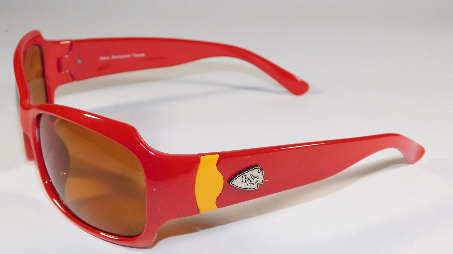 Kansas City Chiefs Sunglasses - Polarized Sunglasses Kansas City Chiefs Red Polarized Bombshell Sunglasses