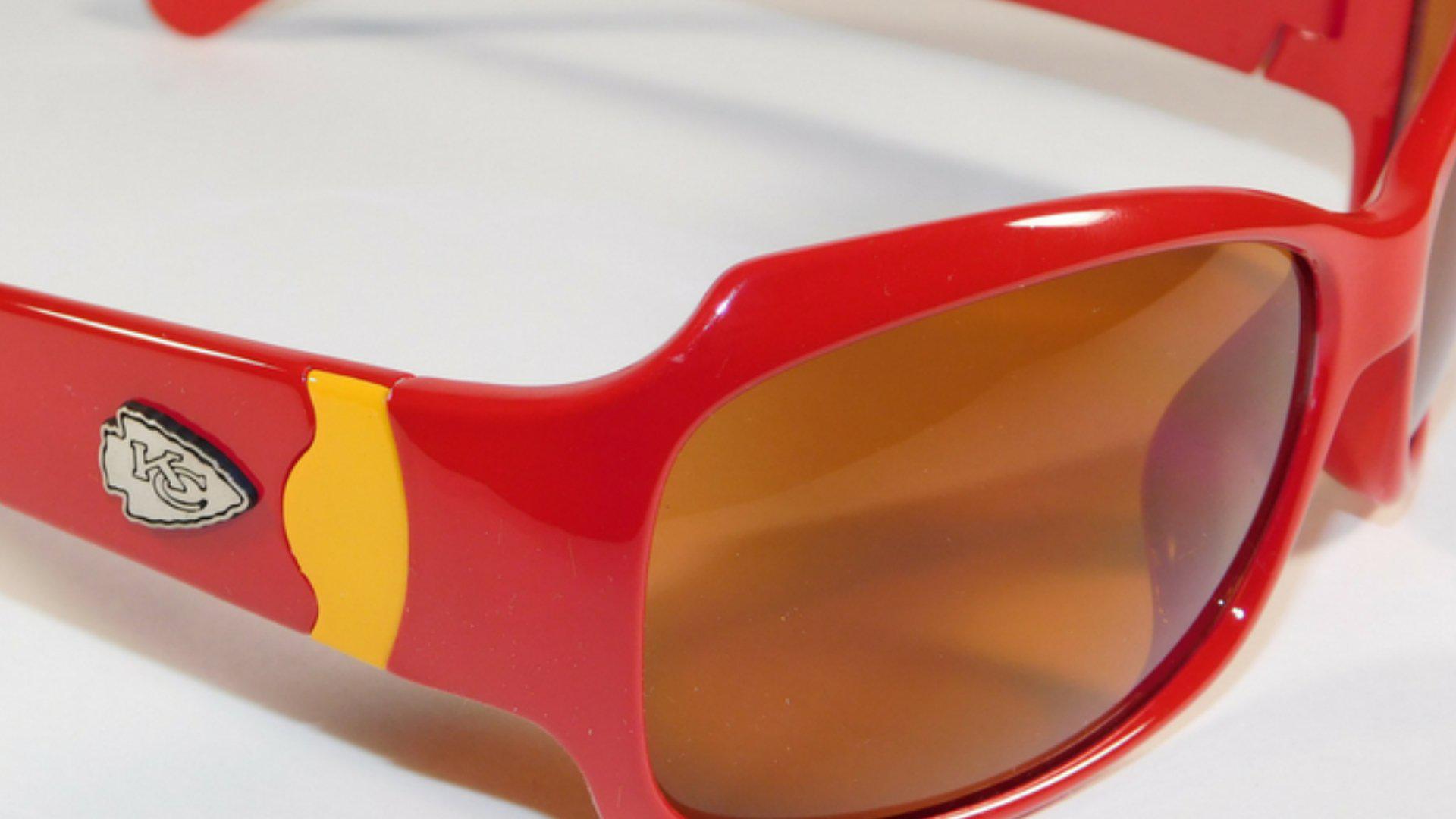Kansas City Chiefs Sunglasses - Polarized Sunglasses Kansas City Chiefs Red Polarized Bombshell Sunglasses