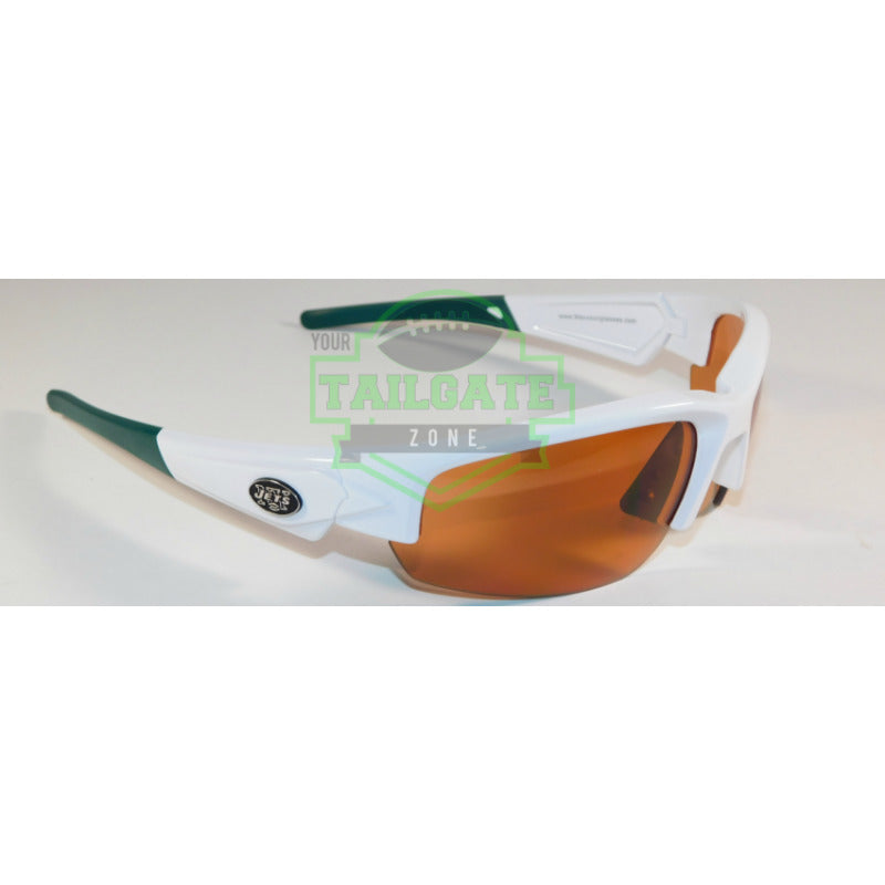 New York Jets Sunglasses - NY Jets Sunglasses - White New York Jets White Maxx Dynasty Sunglasses