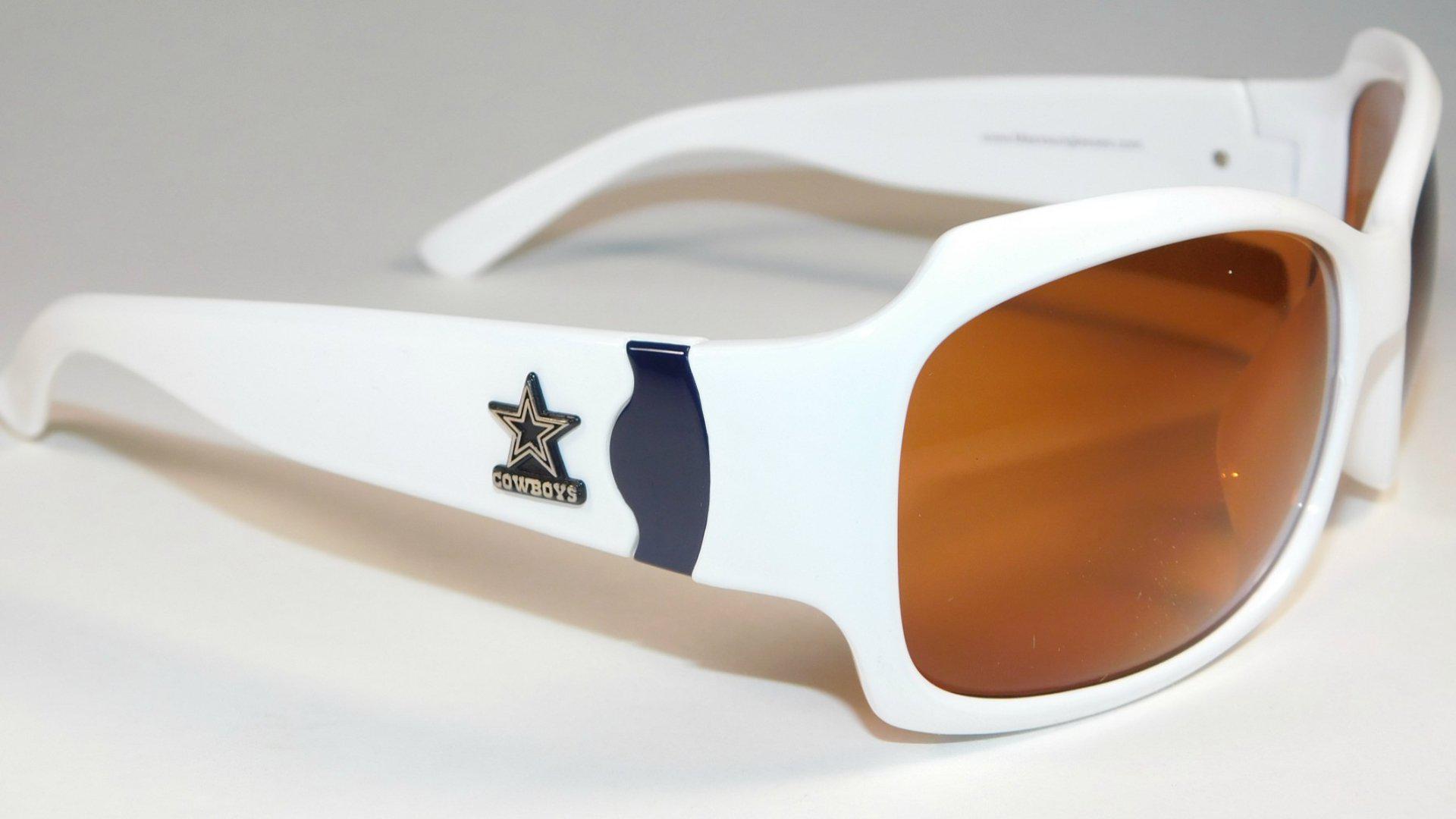 Dallas Cowboys White Bombshell Sunglasses - Polarized Sunglasses