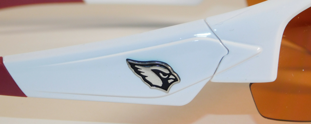 Arizona Cardinals White Maxx Dynasty Sunglasses Team Logo